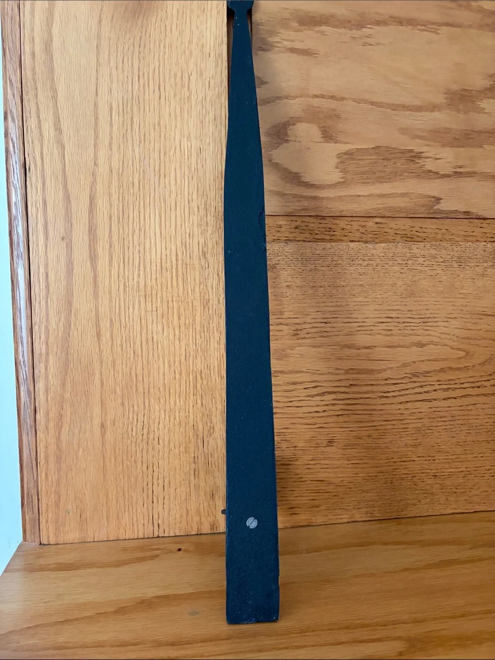 Vintage Black Iron Wall Sconce Candle Holder